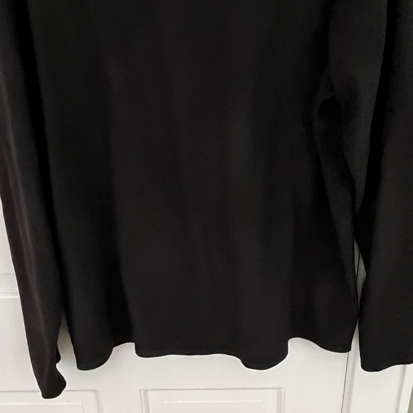 The North Face TNF Black Lightweight Fleece 1/4 Zip Pullover Outdoor Mens XL - Picture 6 of 12